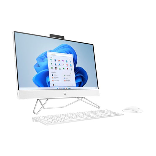 HP All-in-One 24-inch Touchscreen Desktop,Core i7-1255U,16GB DDR4,512GB NVMe SSD | Wireless Keyboard & Mouse| Intel® Iris® Graphics| 23.8” FHD Display| Windows 11 (Starry White)