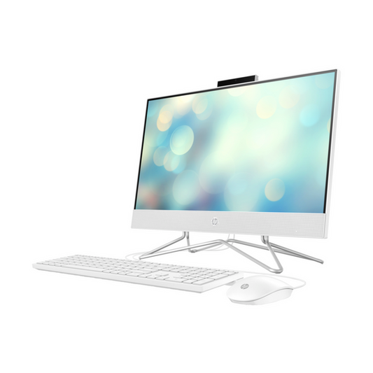 HP All-in-One 22-inch Desktop,Core i5- 1235U,8GB DDR4,512GB NVMe SSD | Intel® Iris® Graphics| 21.5" FHD Display| Windows 11 Pro (Starry White)