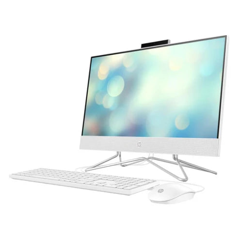 2022 Newest HP All-in-One 24 inch Desktop, 12th Generation Intel Core i5-1235U Processor, Intel UHD Graphics, 8 GB DDR4 RAM, 512 GB NVMe SSD, 23.8" FHD Display, Windows 11(Snow White)