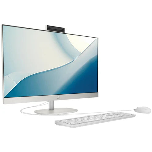 HP All-in-One 24-inch Desktop,Core i7-1355U processor| 16GB DDR4 RAM| 512GB NVMe SSD| 23.8” FHD Display | Windows 11 Pro (Shell White)