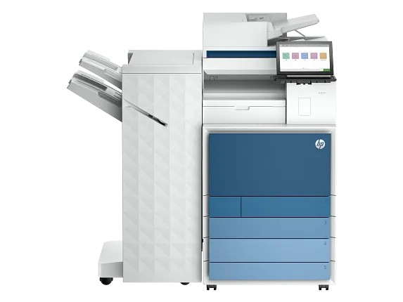 HP Color LaserJet Enterprise Flow MFP 8801z+ - front view