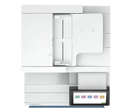 HP Color LaserJet Enterprise Flow MFP 8801z - front view