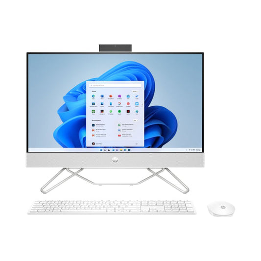 HP All-in-One 24-inch Touchscreen Desktop,Core i7-1255U,16GB DDR4,512GB NVMe SSD | Wireless Keyboard & Mouse| Intel® Iris® Graphics| 23.8” FHD Display| Windows 11 (Starry White)