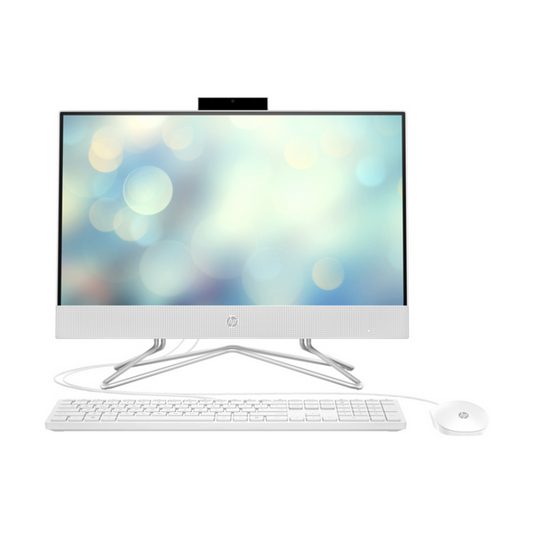 HP All-in-One 22-inch Desktop,Core i5- 1235U,8GB DDR4,512GB NVMe SSD | Intel® Iris® Graphics| 21.5" FHD Display| Windows 11 Pro (Starry White)