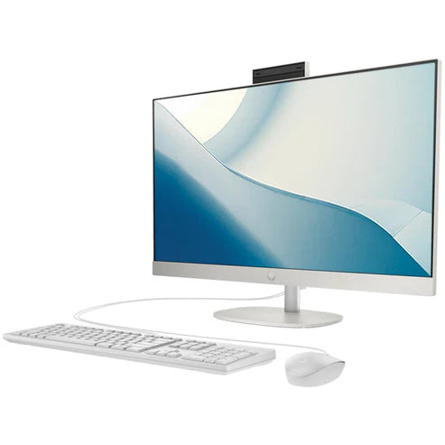 HP All-in-One 24-inch Desktop,Core i7-1355U processor| 16GB DDR4 RAM| 512GB NVMe SSD| 23.8” FHD Display | Windows 11 Pro (Shell White)