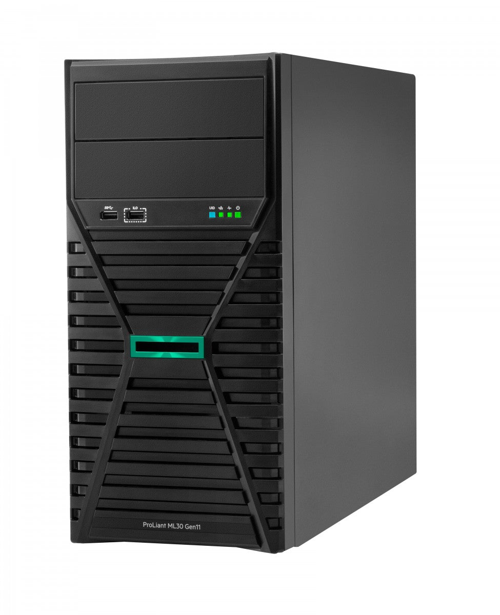 HPE ProLiant ML30 Gen11 - front angled view