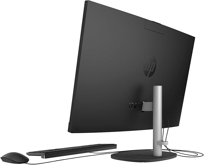 HP All-in-One 27-inch Desktop,Core i7-1355U, 16GB DDR4, 1TB M.2 SSD,Intel® Iris® Graphics| 27" FHD Display | Touch Screen | Windows 11 Pro (Shell white)