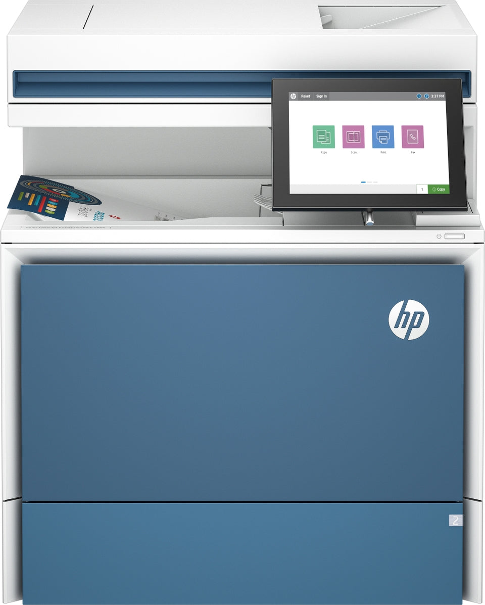 HP Color LaserJet Enterprise MFP 5800dn - front view