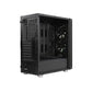 Crown Micro Computer Case with Power Supply CM-PS600W Plus - Red/Black