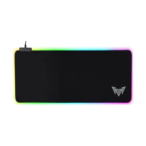 Crown Micro Gaming Led light Mouse Pad - Black