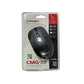 Crown Micro Rechargeable 2.4 Wireless Mouse - Black | CMG-X11