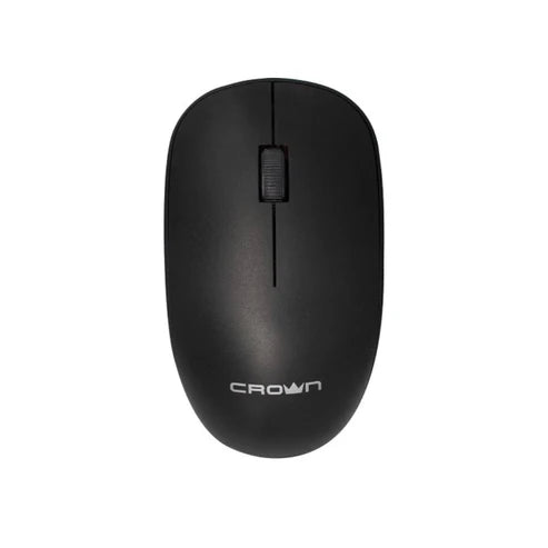 Crown Micro Wireless Gaming Slim Mouse - Black | CMG-X12