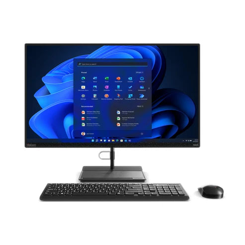 Lenovo Neo30a-27 All-in-One Desktop, 12th Generation Intel Core i7-1260P Processor, Intel® Iris®  Graphics, 16GB DDR4 RAM, 512GB M.2 SSD, 27” FHD Display, DVD-Writer, Windows 11 (Jet Black)