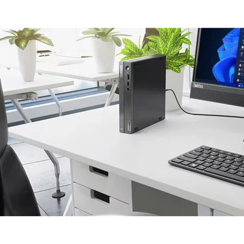 Lenovo ThinkCentre Neo 50q Gen 4 Tiny Business Desktop Core Intel® Core™ i5-13420H Processor, 16GB DDR4 RAM, 512GB M.2 SSD PCIe, Intel® Wi-Fi 6 AX201 2x2 AX; Bluetooth® 5.1, Windows 11 Pro (Black)