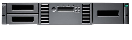 HPE Storage MSL2024 Tape Library - front view