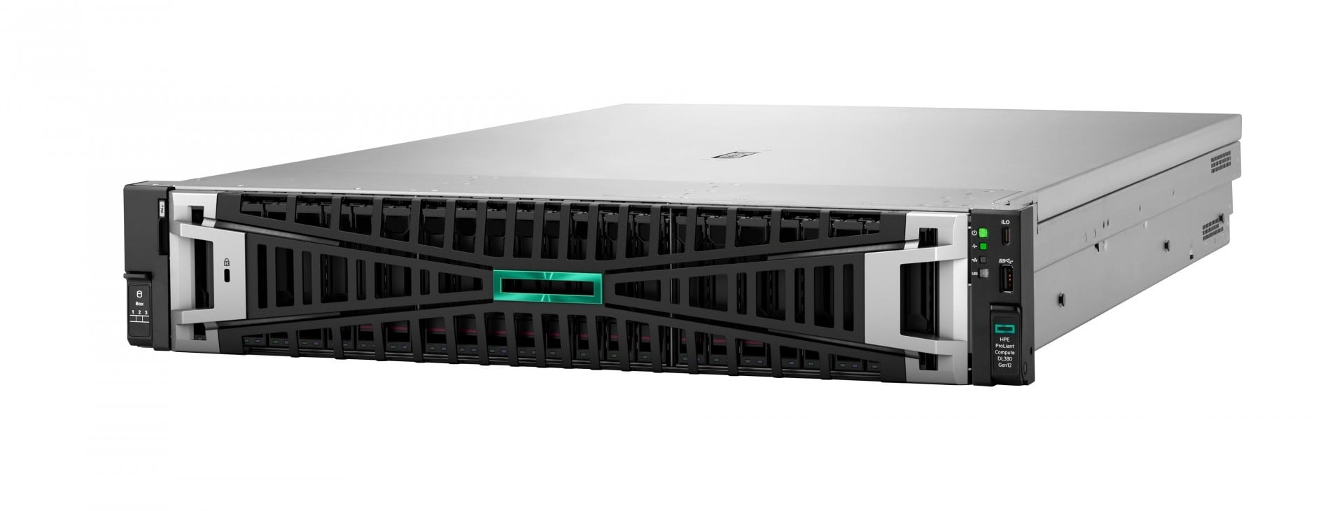 HPE ProLiant DL380 Gen12 - front view