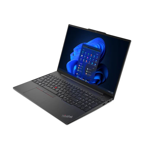 Lenovo Thinkpad E16 G1 Business Laptop 16" FHD, Intel Core i7-1355U 13th Gen |16GB DDR4 RAM |1TB SSD |Intel Iris Xe |Fingerprint |Windows 11 Pro + Lenovo 15.6" Laptop Bag (1 year Lenovo Warranty)