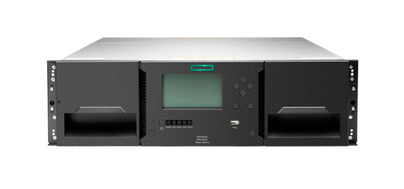 HPE StoreEver MSL3040 Tape Library — front view